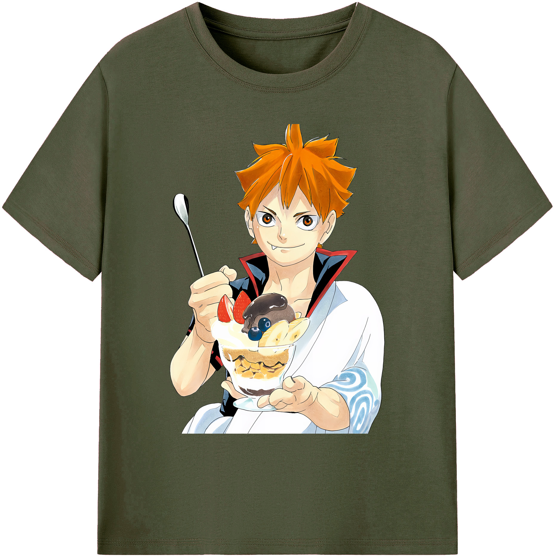 （画像用） ハイキュー!! Haikyu!! 綿100％ メンズ半袖Tシャツ｜肌触りやわらか＆通気性